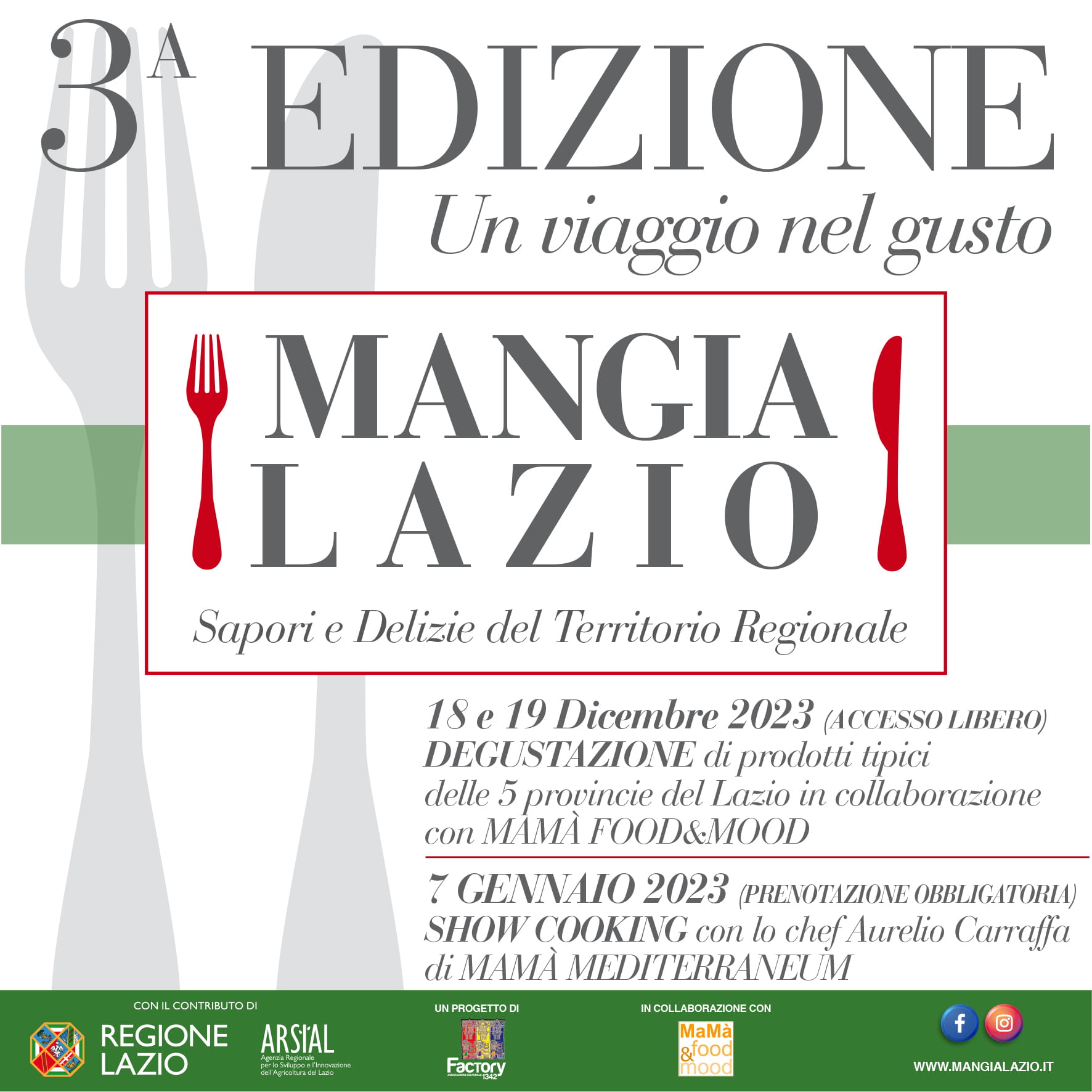 post mangialazio lancio eventi